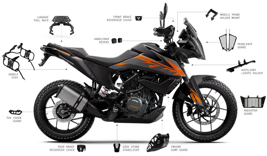 Duke 390 adventure price sales