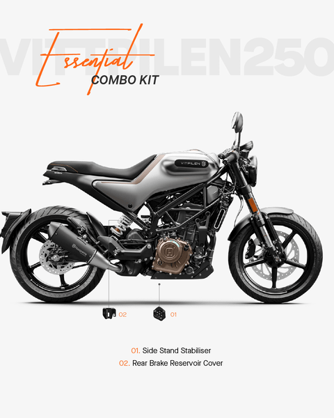The Essential Combo Kit of 2 Accessories for Vitpilen 250
