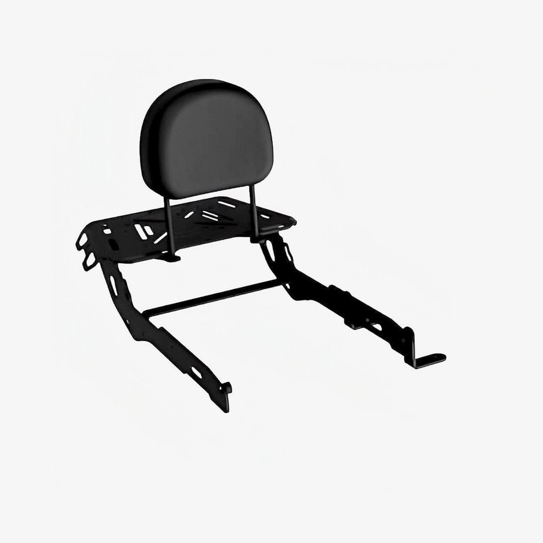 Luggage Tail Rack with Back Rest Repositioning Brackets for Royal Enfield Meteor 350